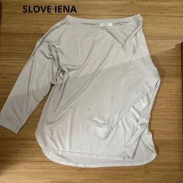 SLOBE iENA 베이지 티셔츠 일본제