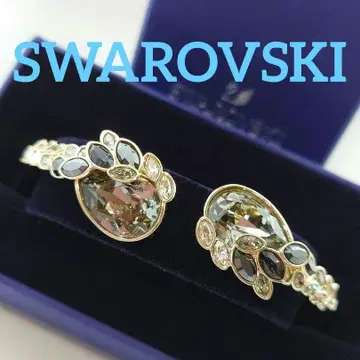SWAROVSKI MARCH OWL 뱅글 깃털 M 사이즈