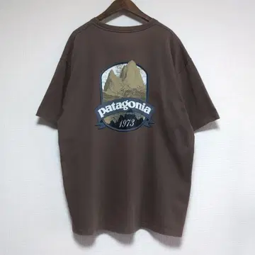 patagonia 브라운 티셔츠 L 사이즈