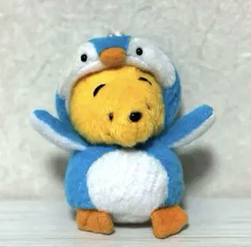곰돌이 푸 인형옷 마스코트 키링 디즈니 펭귄
