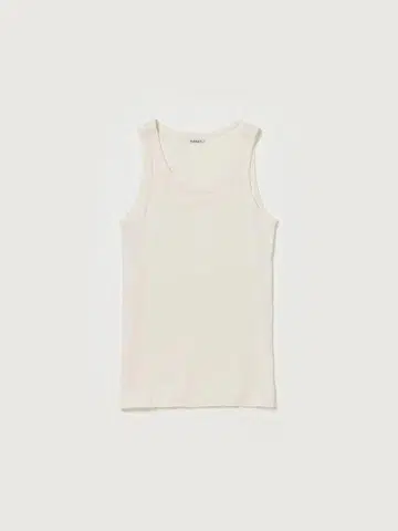 오라리 ORGANIC SOFT RIB TANK TOP