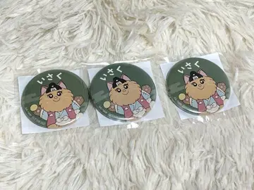닌자 타마 난자 타운 젠호지 이사쿠 캔뱃지 세트
