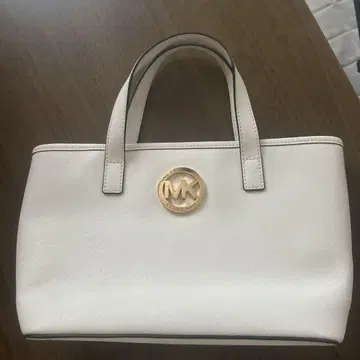 Michael Kors 화이트 미니 토트백