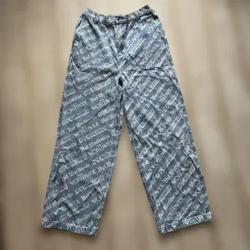 HUF 프린트 데님 바지