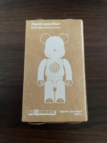 만국박람회 한정판 베어브릭 Japan Pavilion 100%