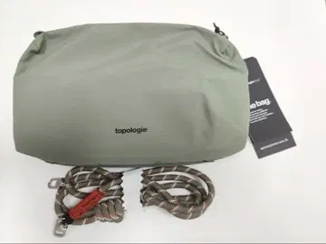 미사용 새상품 topologie 토폴로지 숄더백 모스 Large