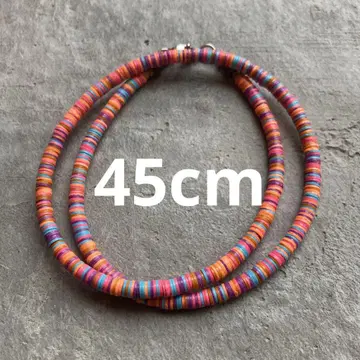 657 아프리카산 바르카닉 비즈 목걸이 서퍼스 댄서 45cm