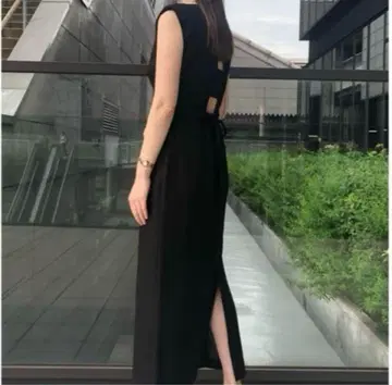 미사용 새상품 스나이델 린넨 머메이드 원피스 린넨