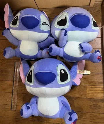 스티치 봉제 인형 3개 묶음 판매