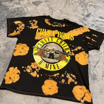 GUNS N ROSES 건즈 로제스 2018년 제작 티셔츠 L