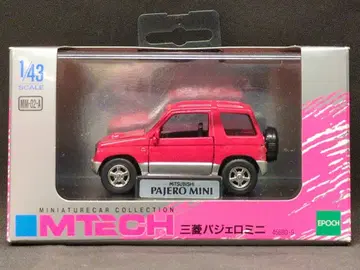 에포크사 1/43 엠텍 미쓰비시 파제로 미니 레드/실버 MM-02-A