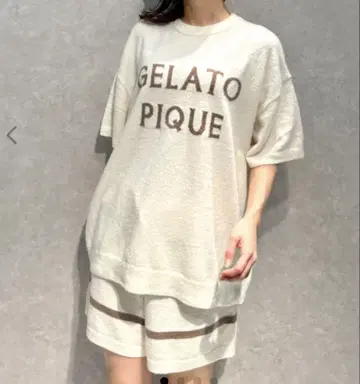 [미사용] GELATO PIQUE 스무디 로고 자카드 세트