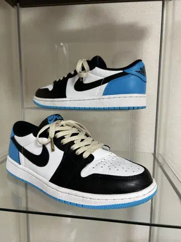 Jordan 1 Low OG Dark Powder Blue/UNC'
