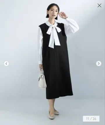 소프트 조젯 점퍼 스커트