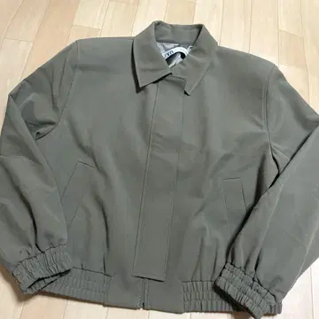 새상품급 ZARA 자라 점퍼 겉옷 블루종 L 사이즈 긴팔 여성용