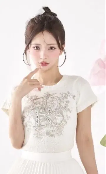 다리치 니트 탑