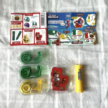 마리오 문구 가챠 세트