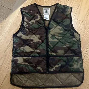 NORTH WEST TERRITORY 카모플라쥬 카모 무늬 베스트 M