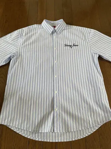 Tommy Jeans 스트라이프 셔츠 XL