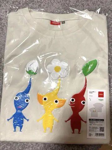 피크민 티셔츠  만남