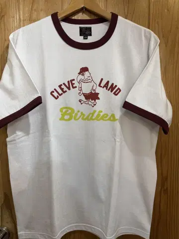 리얼 맥코이 제 조 맥코이 CLEVELAND BIRDIES 티셔츠