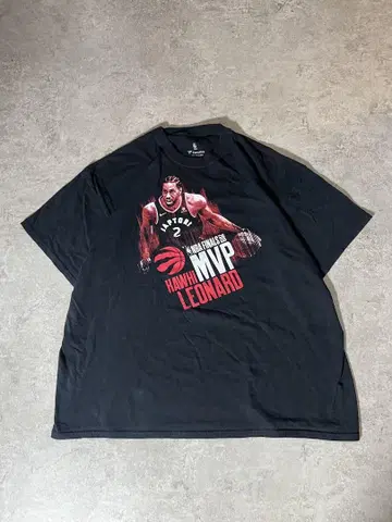 NBA 카와이 레너드 #2 랩터스 2019 MVP 티셔츠
