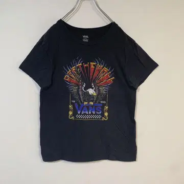 VANS 오프 더 월 티셔츠 S 사이즈 블랙