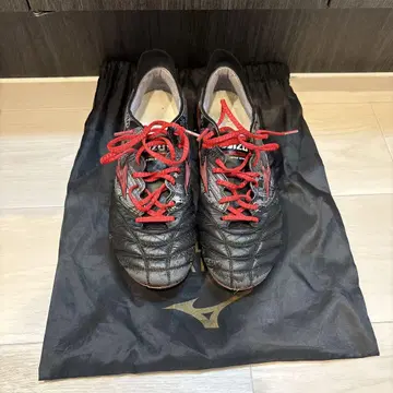 Mizuno 모레리아 블랙/레드 일본제 한정품