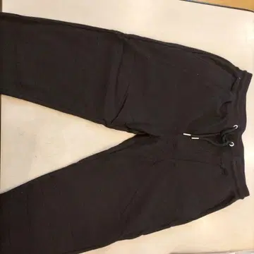 블랙 별 프린트 조거 팬츠