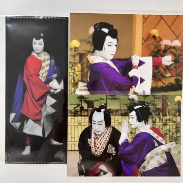 가부키 브로마이드 기리요 가면 가부키