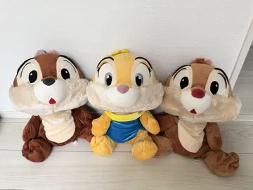 칩과 데일 클라리스 봉제 인형 세트 디즈니 쿠타토