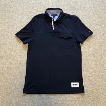 TOMMY HILFIGER 피케 셔츠 S 네이비