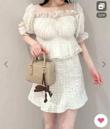 snidel 팬츠 헴 플레어 스커트 숏 팬츠 여성용