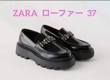 ZARA 자라 큐빅 로퍼 / 인기 완판 37 사이즈
