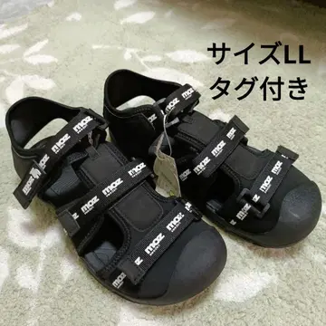 moz 모즈 샌들 블랙 택 포함 사이즈 LL