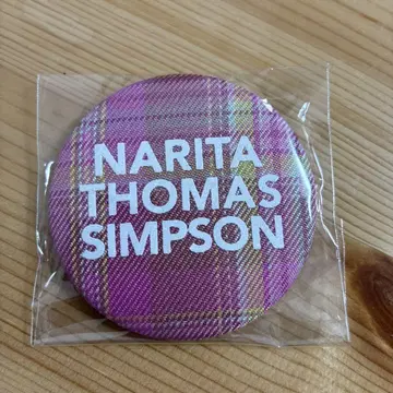 NARITA THOMAS SIMPSON 핀 배지