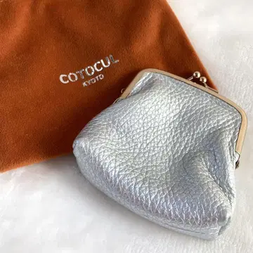 COTOCUL 코토쿠루 코인 케이스 동전 지갑 가마구치 실버