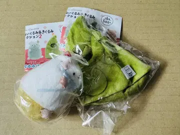 쥐 봉제 인형 & 의상 컬렉션 2 숏 케이크 에다마메