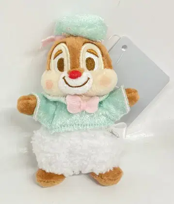 디즈니 스토어 봉제 인형 키체인 파스텔 세일러 데일
