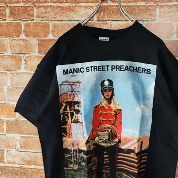 GILDAN MANIC STREET PREACHERS 투어 T셔츠 M