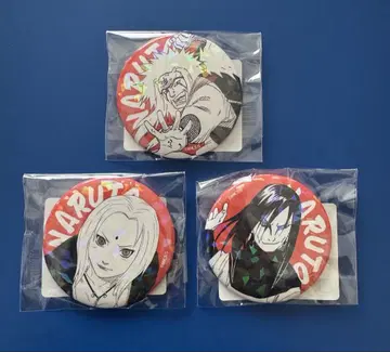 NARUTO 올스타 캔뱃지 지라이야, 오로치마루, 츠나데