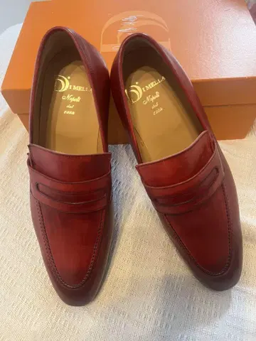 di mella 빨간색 로퍼