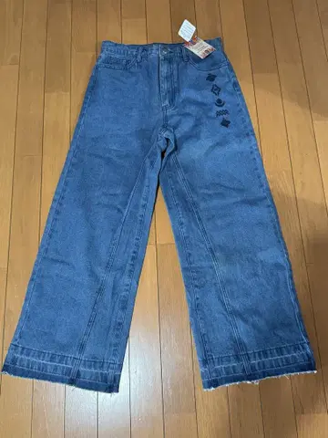 티티카카 와이드 팬츠 블루