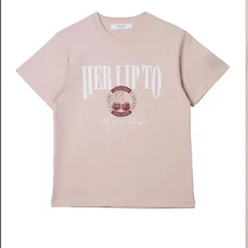 Herlipto Classic Cherry Tee pink 티셔츠