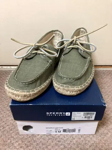 Topsider 에스파드리유 남성용 미사용 새상품