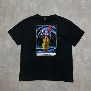 IT 페니 와이즈 티셔츠 영화 티셔츠