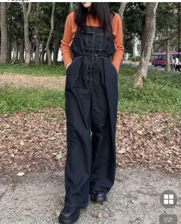 NUGU 데님 오버롤 6mu. ROMU