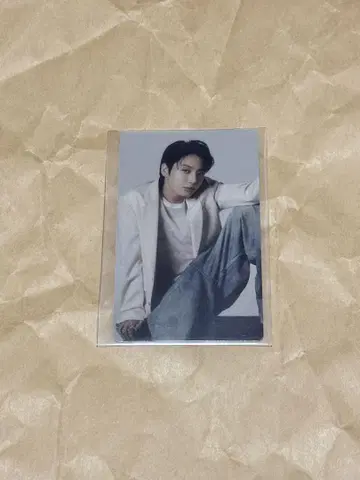 BTS 트레이딩 카드 정국 캡슐 앨범