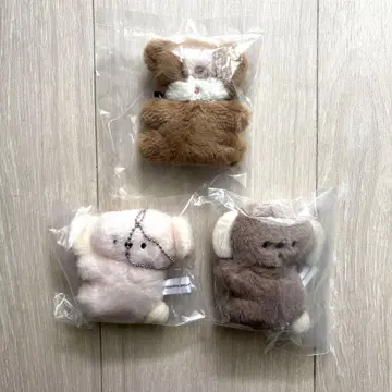 미개봉 새상품 니코야마 포케 코알라 곰 가챠가챠 3개 세트 헤어핀