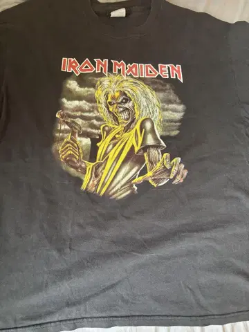 Iron Maiden 밴딩 티셔츠